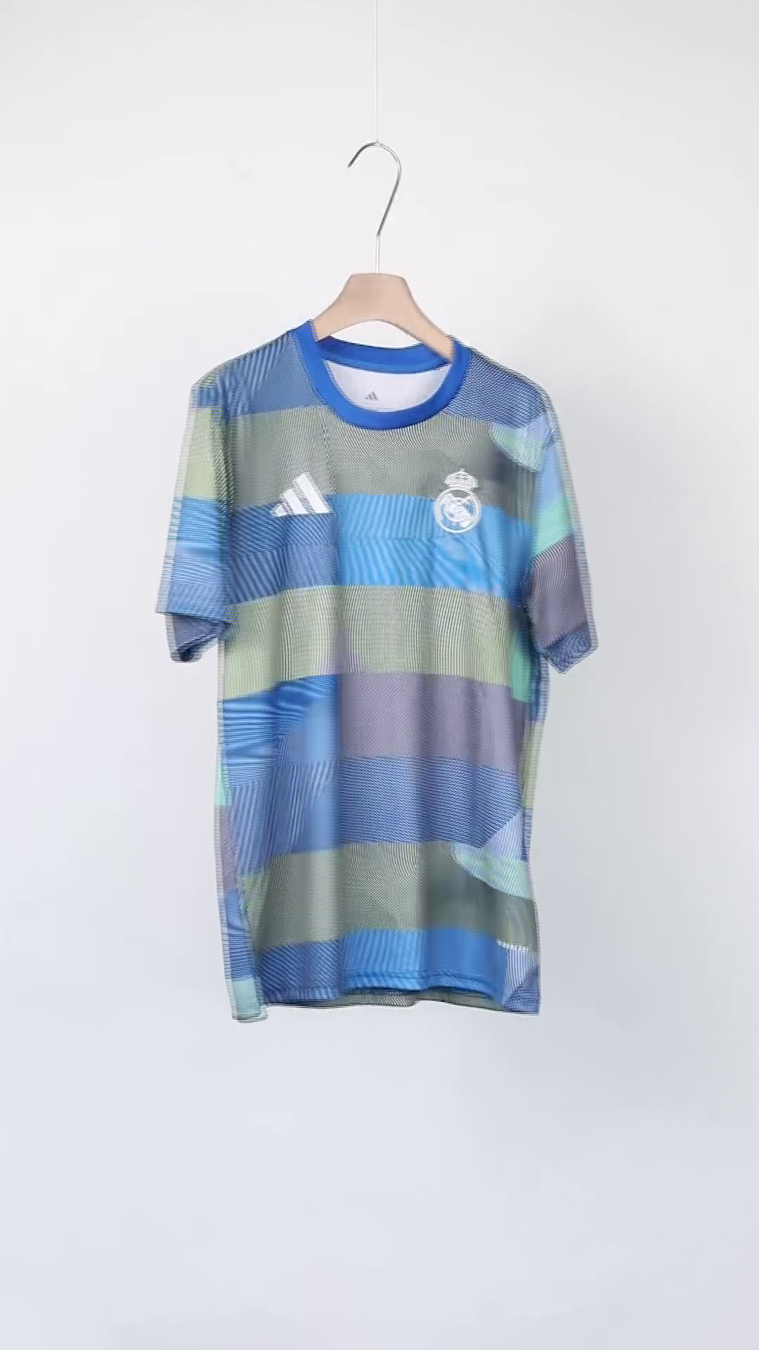 Real Madrid Pre-Match Soccer Jersey 2025/26 Blue