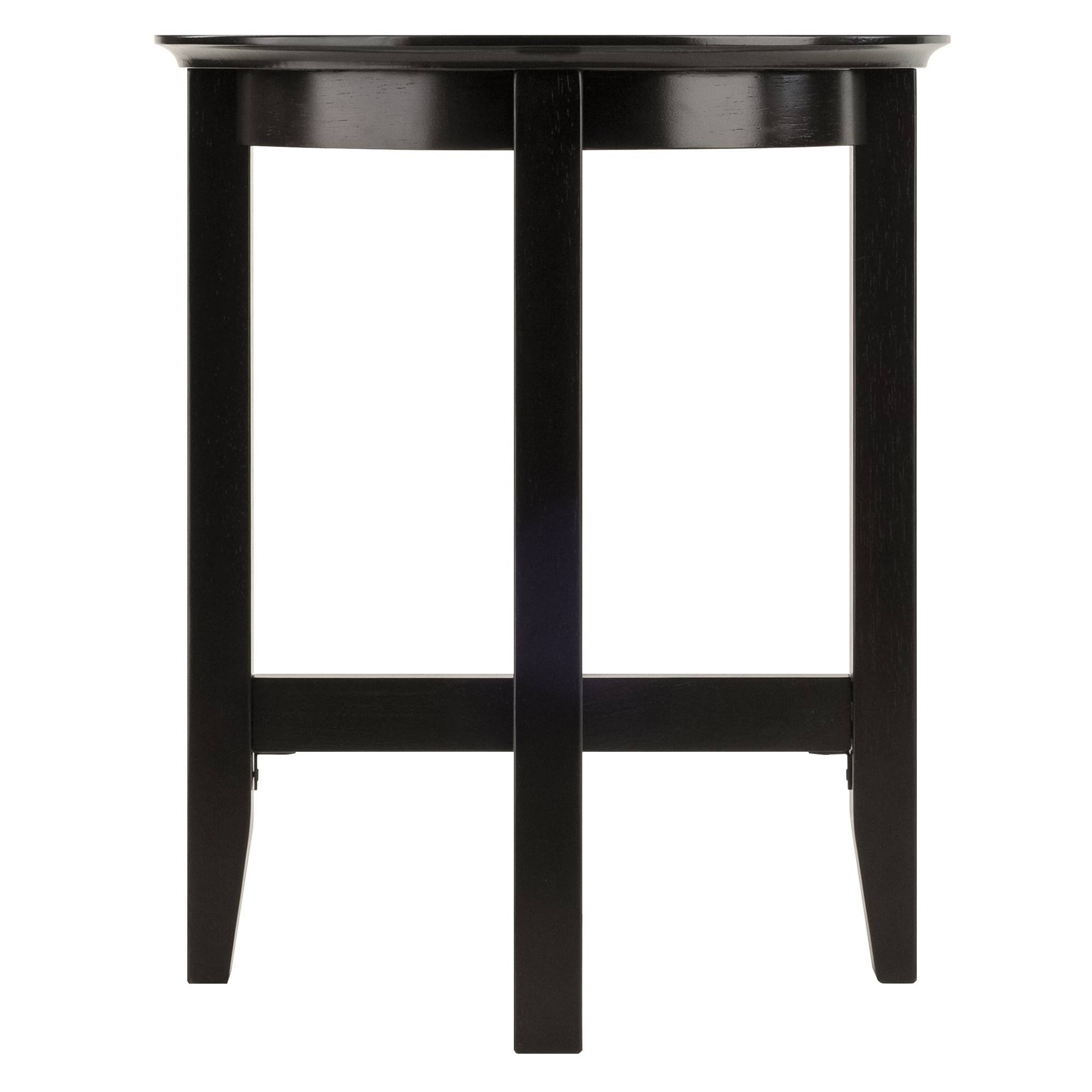 Winsome Wood Toby End Table in Espresso Finish