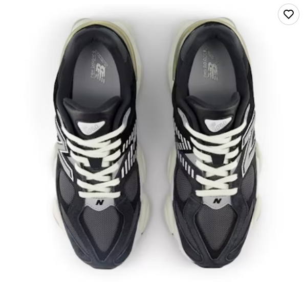New Balance 9060 Black U9060BLC-D Casual Running Sneakers
