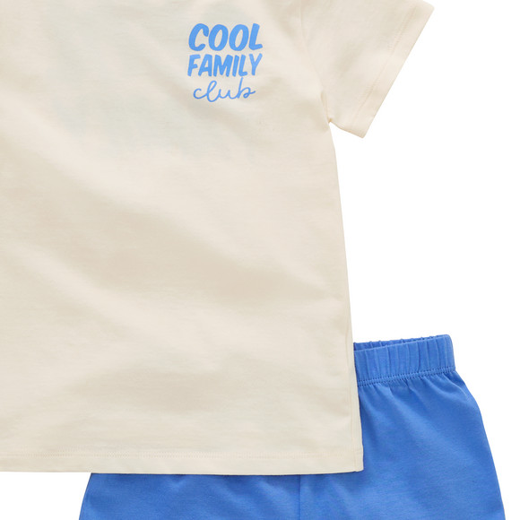 Famy Kinder Shorty mit Message-Print