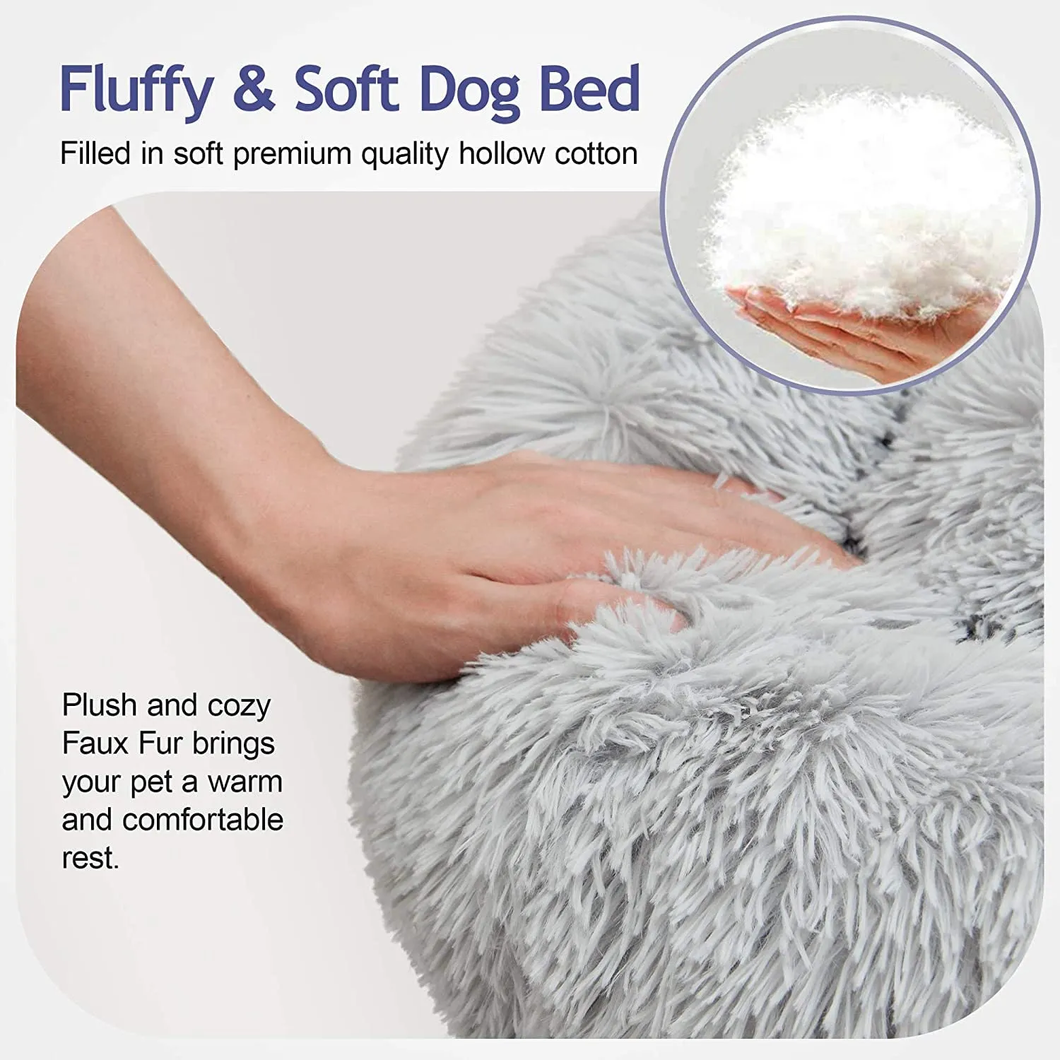 Donut Plush Pet Bed