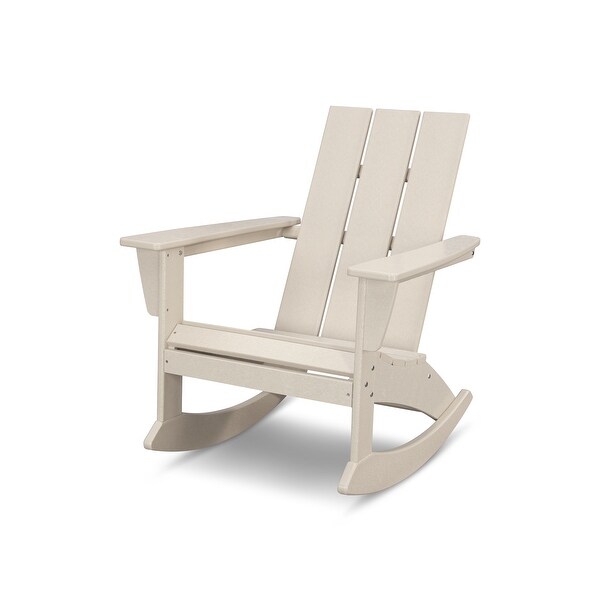 POLYWOOD Modern Adirondack Rocking Chair