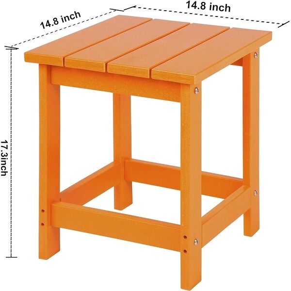 Side Table,Pool Composite Patio Table