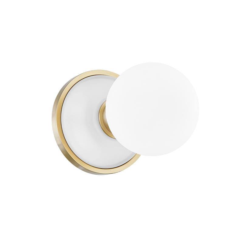 Mitzi H383501-AGB/DG Nina 1 Light Flush Mount