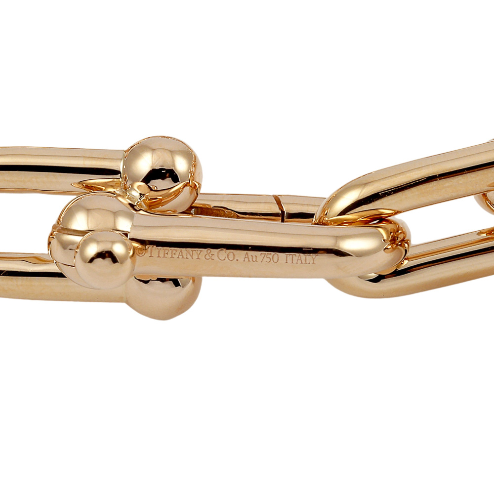Tiffany & Co. Hardware Link Bracelet 18K Rose Gold 60153066