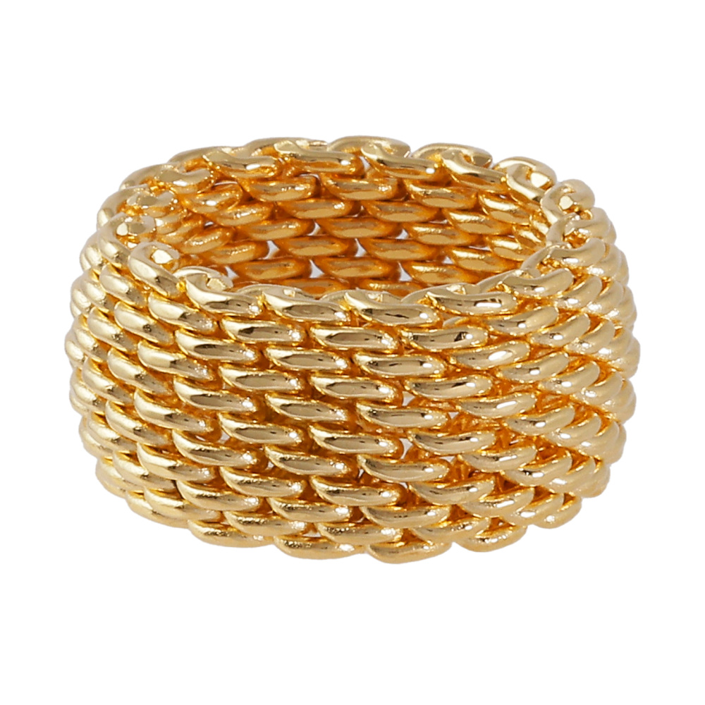 Tiffany & Co. Tiffany Somerset K18YG Yellow Gold Ring