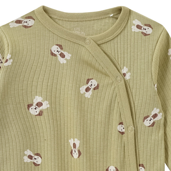 Topomini Pure Collection Newborn Schlafanzug mit Hunde-Allover