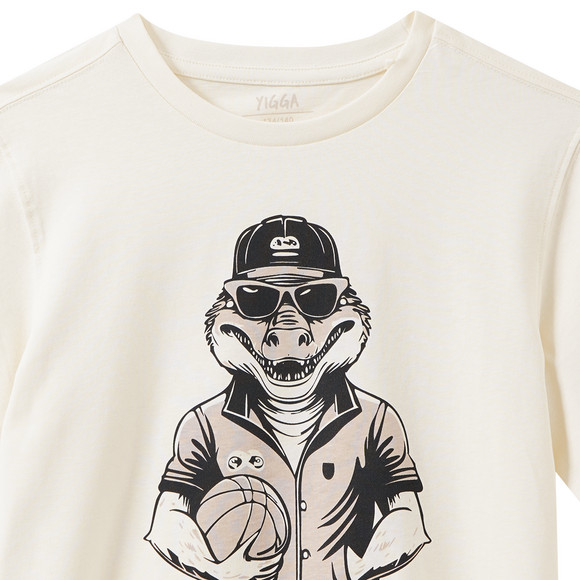 Yigga Jungen T-Shirt mit Print