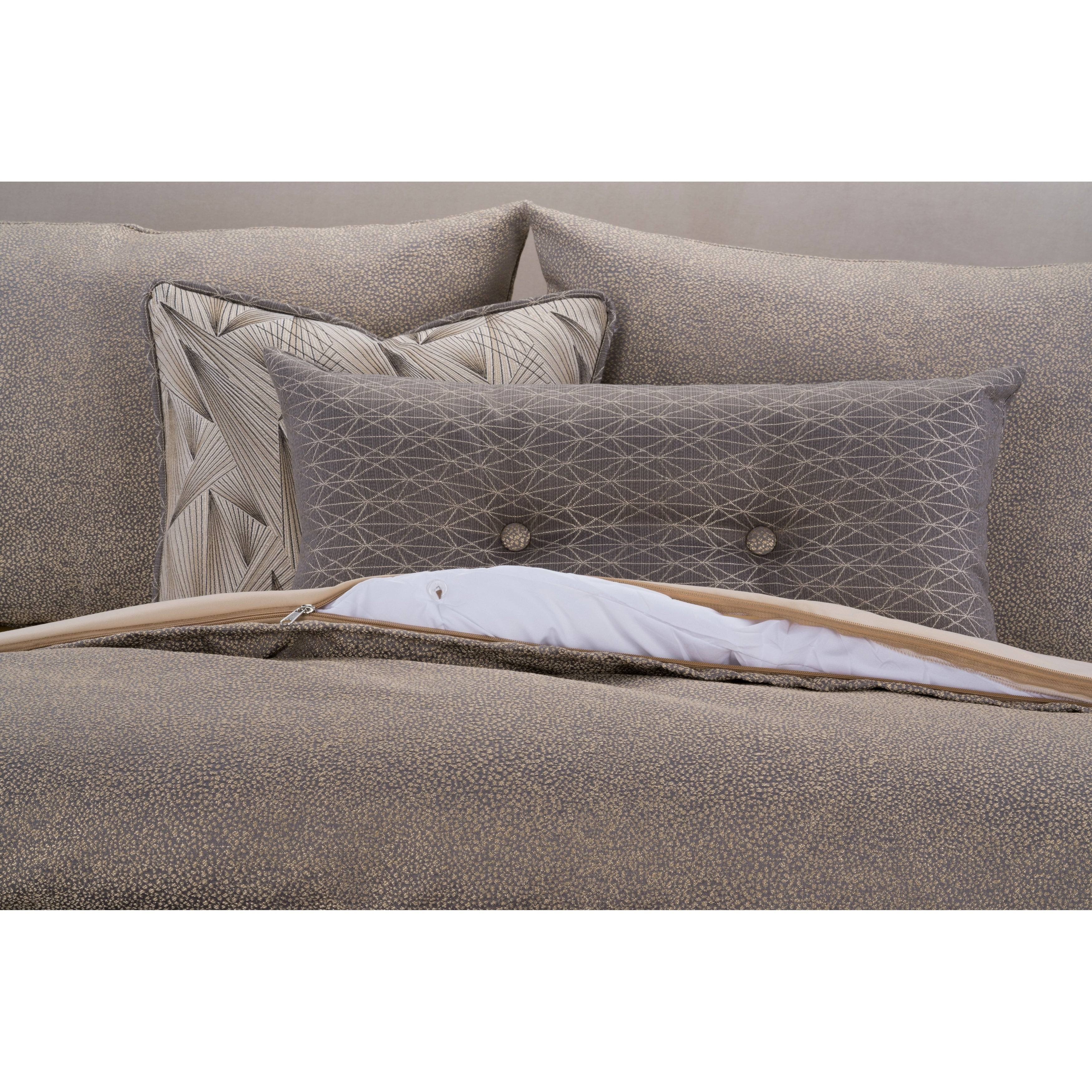 F Scott Fitzgerald Effervescent Spa Luxury Bedding Set - Gold