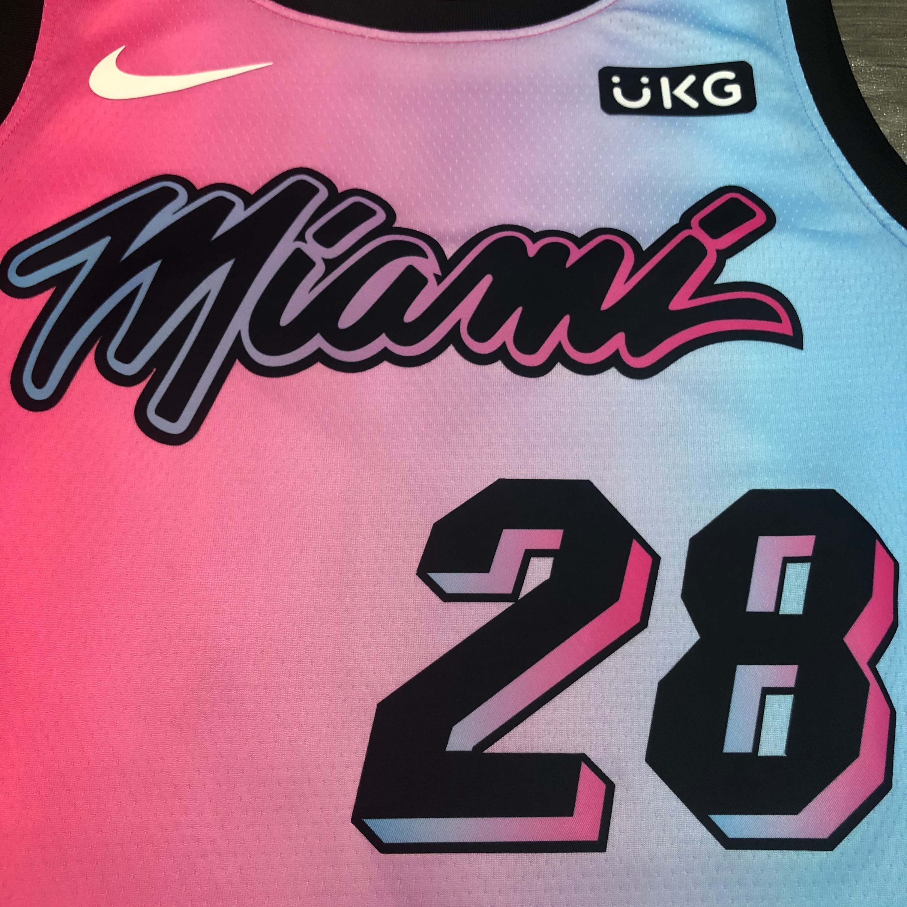 21 Season Miami Heat City Edition  No.28