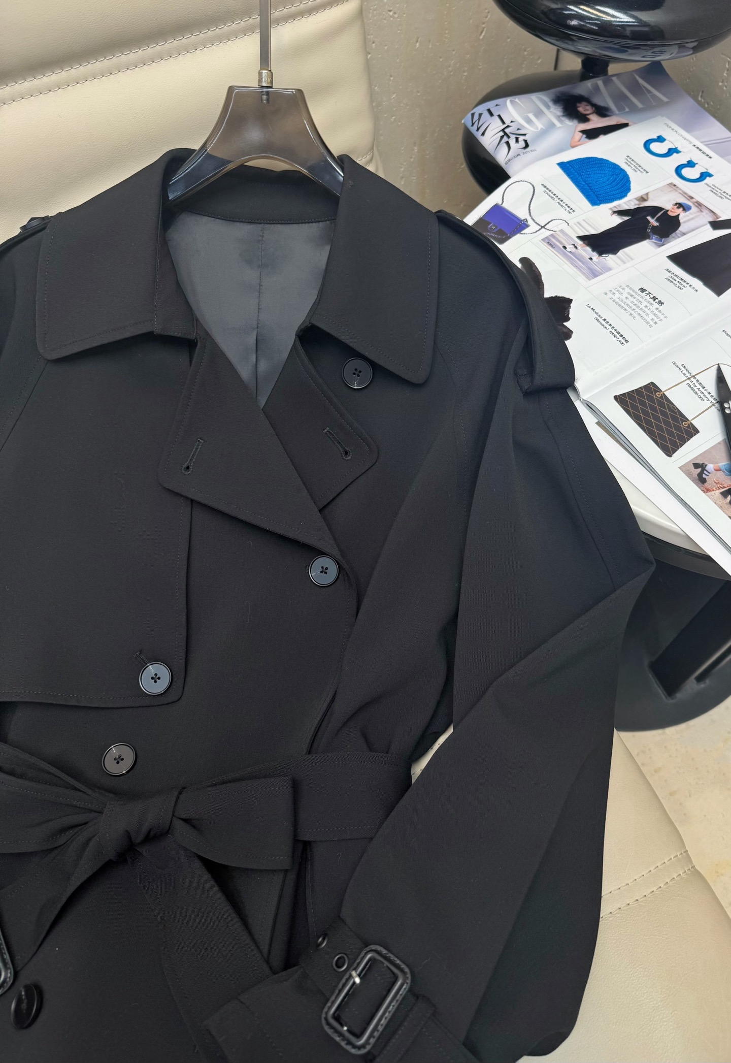 New Early Autumn Long Waist Trench Coat - cnluxepick