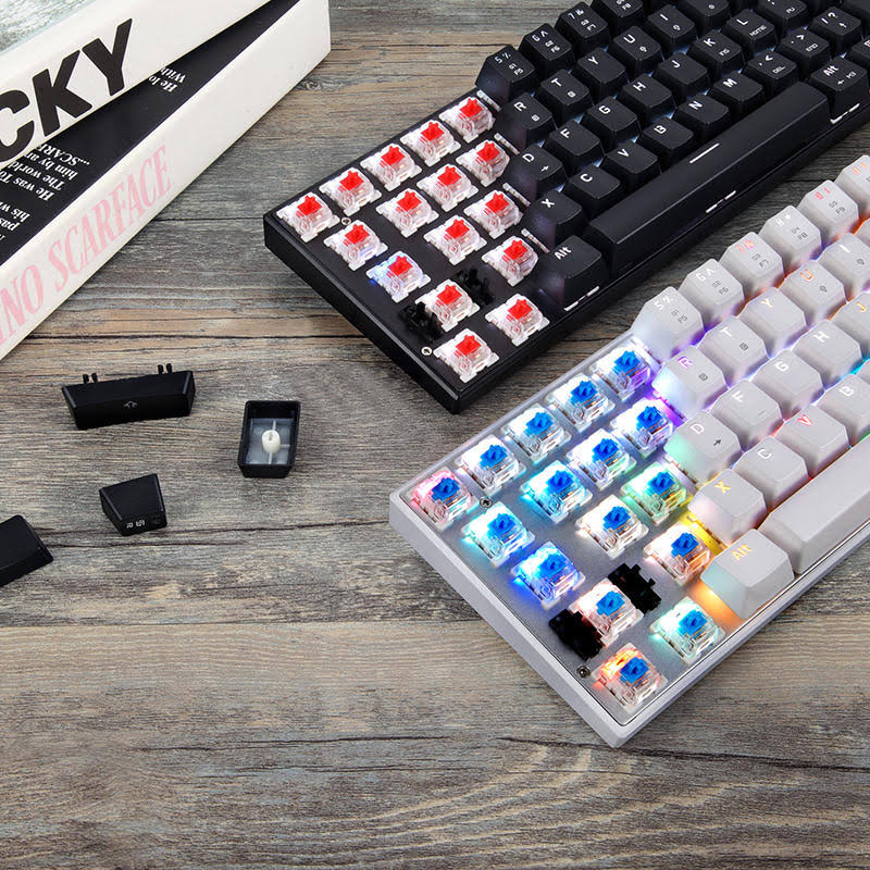 Motospeed Ck62 Bluetooth USB Wired Dual-mode Outemu Switch RGB Mechanical Gaming Keyboard