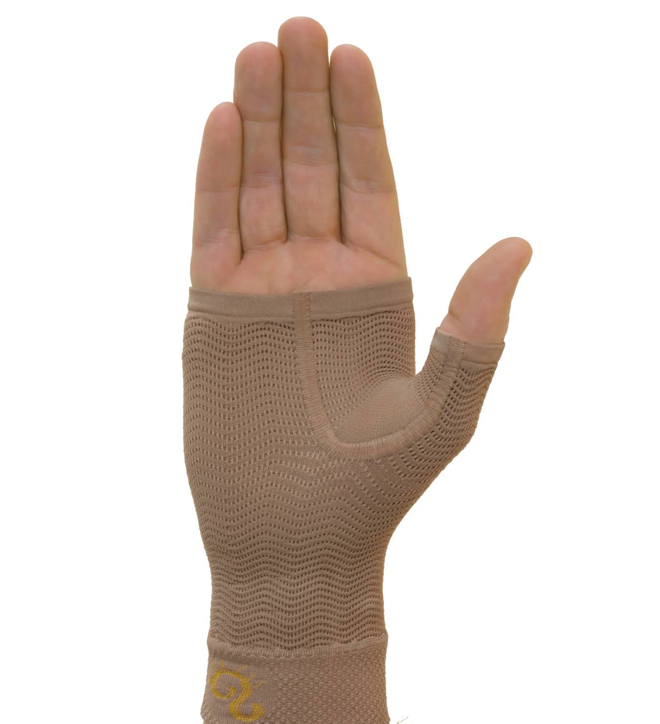 Solidea Medical 0429a5 Active Massage Gauntlet, Small - Camel