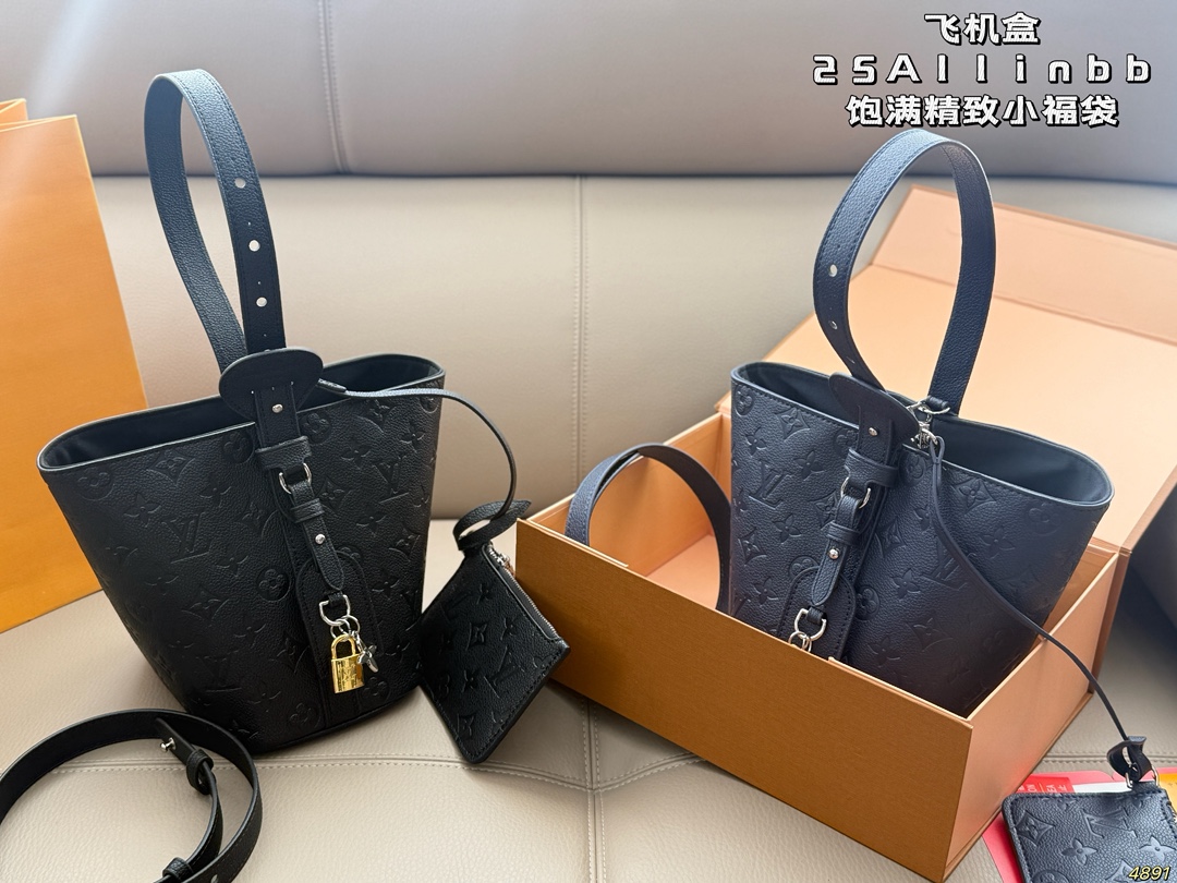 LV 25 Allinbb Bucket Bag - cnluxepick