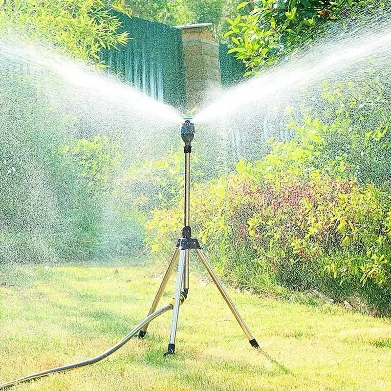 SprayMaster Complete Garden Sprinkler System – Adjustable Irrigation Kit
