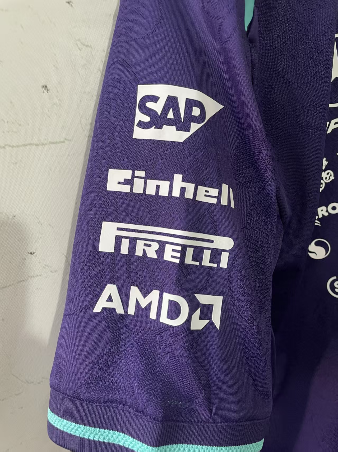 2026 F1 Mercedes Purple S-5XL