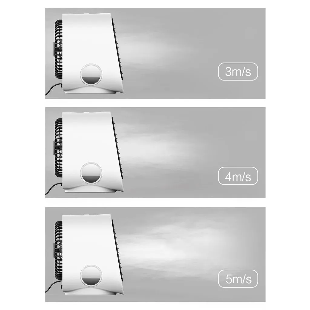 Mini Air Conditioner Cooler Fan With Night Light