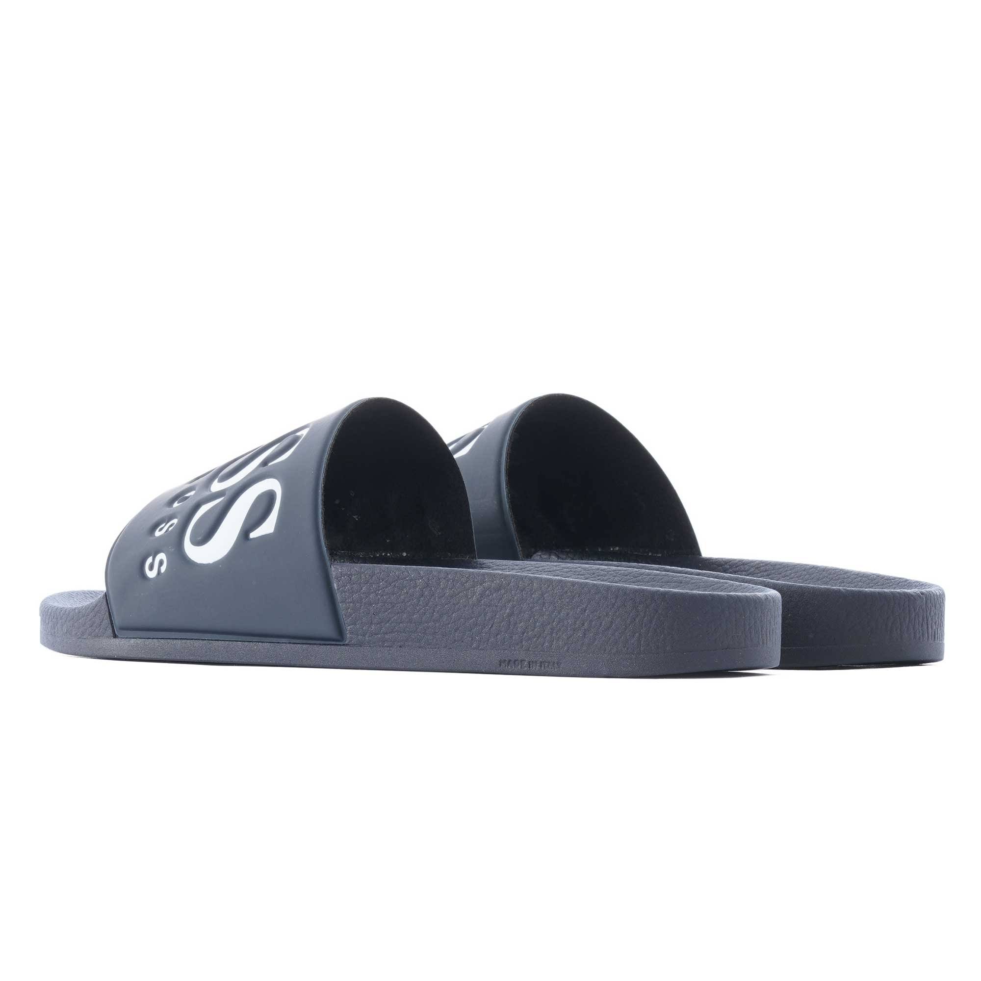 Boss Solar Logo Sliders - Navy