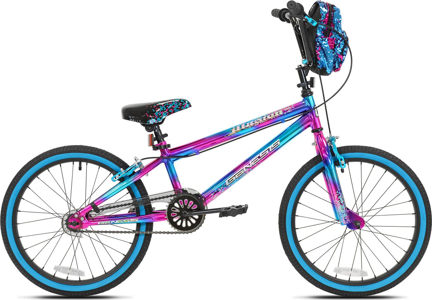Genesis 20 Illusion Girls Bike, Blue/Purple  sgtnighsdesigns