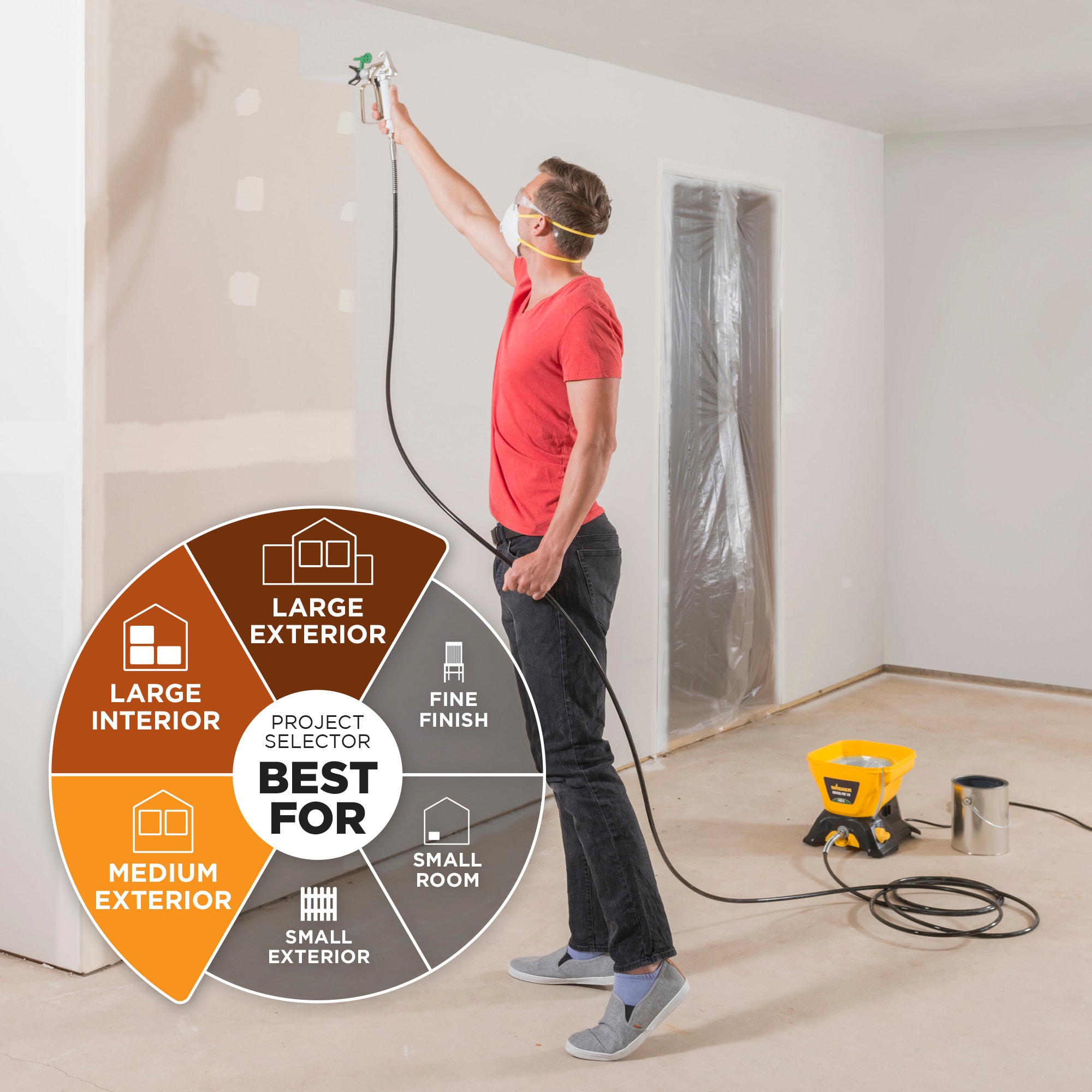 130 Electric Stationary Airless Paint Sprayer