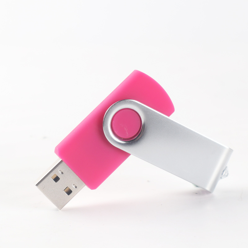 High Speed USB Flash Drive Rotating Metal ClipCreativity16G 32G 8G  Drive