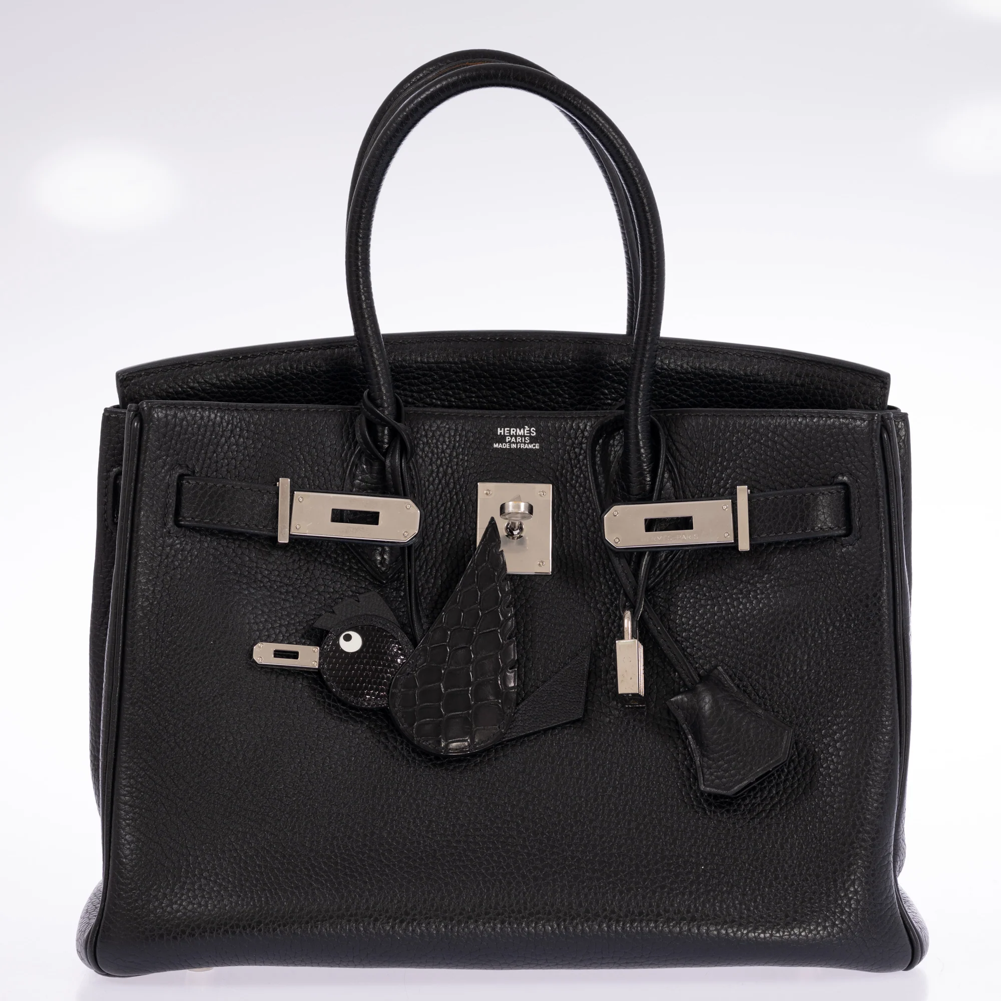 Hermès Birkin 30 Noir Togo Palladium Hardware