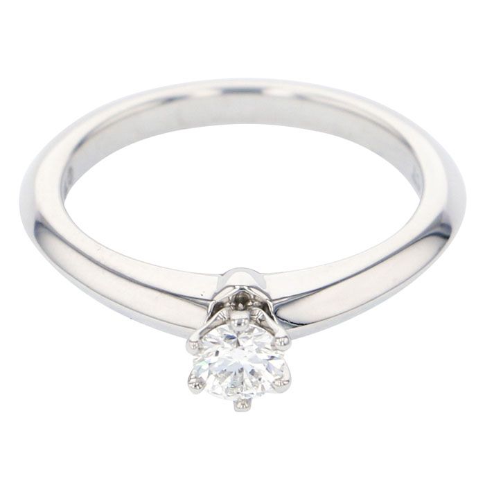 Tiffany & Co. Tiffany Diamond Ring PT950 Ring Platinum