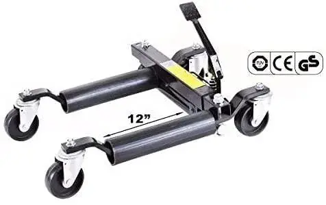 Stark Wheel Dolly Set – Hydraulic Tire Skates with Ratcheting Pedal