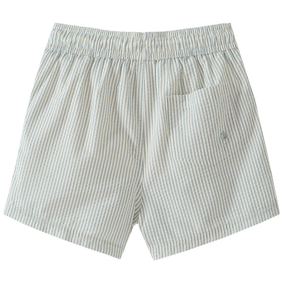 Famy Jungen Badeshorts mit Seersucker-Streifen