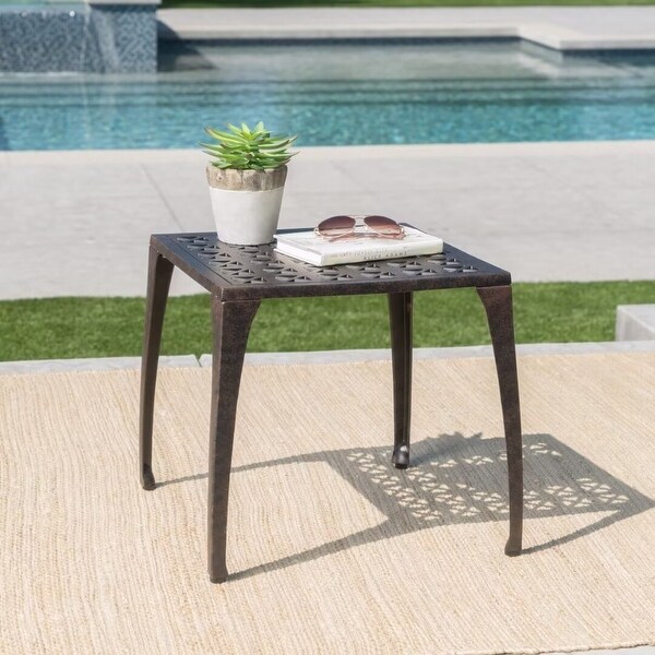 Modern Outdoor side table,for poolside,patio rocking chair
