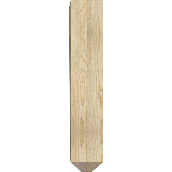 6x22W x 20x22D x 32x22H Merced Craftsman Rough Sawn BRACKET, Douglas Fir
