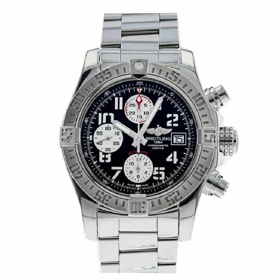 Breitling Super Avenger II A13370 “Black Dial” Premium Duplicate Edition