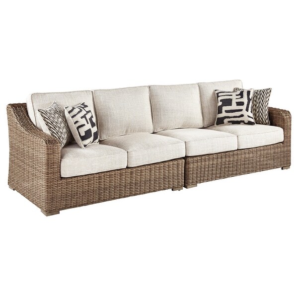 Beachcroft Outdoor Left and Right Arm Facing Loveseats