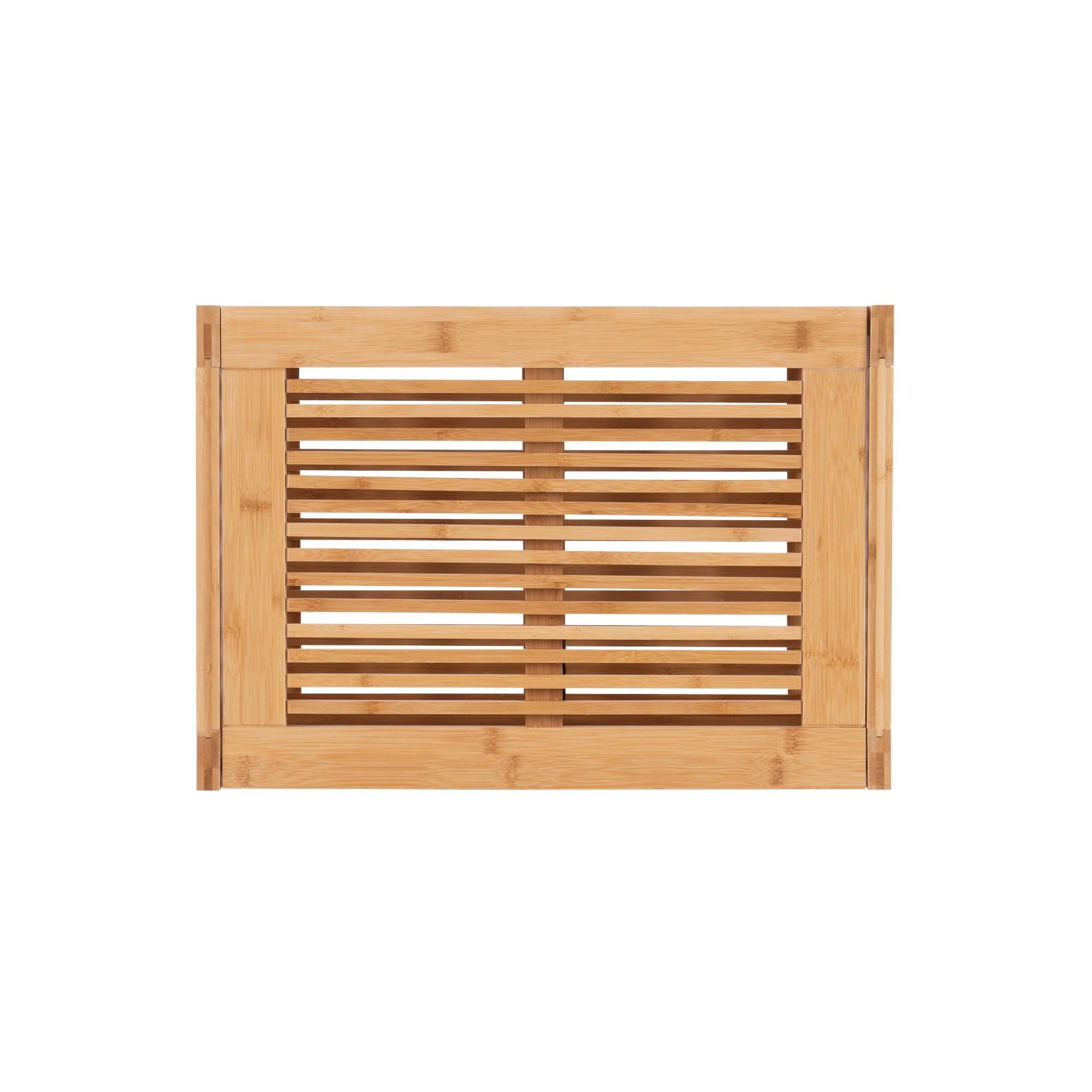 Linon Bracken Bamboo Hamper