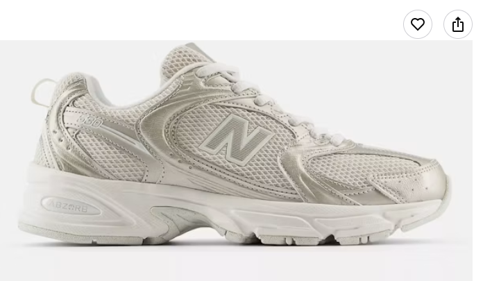 New Balance 530 Light Gold Metallic U530GD2 Casual Running Shoes