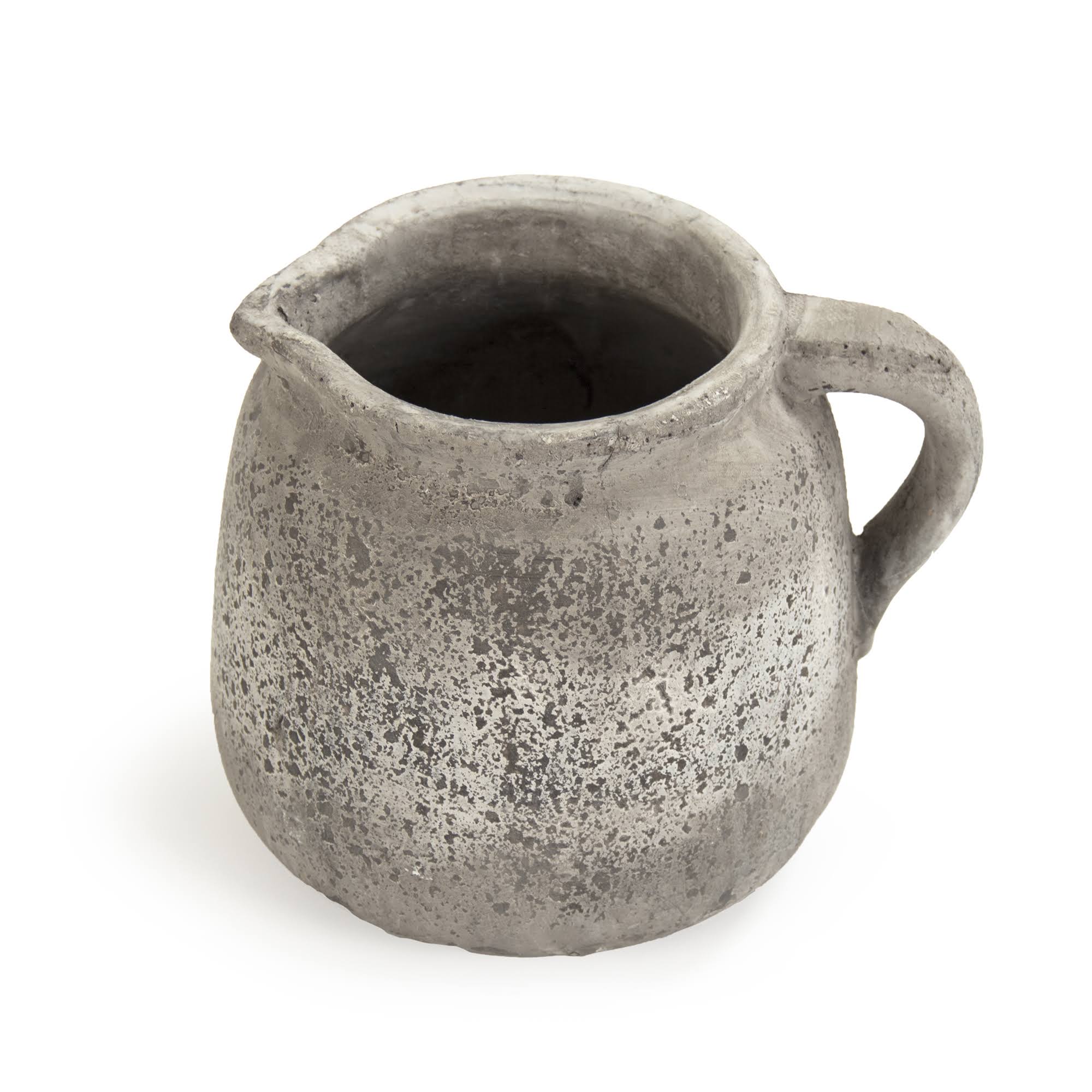 Zentique 8562L A344 10 x 9.5 x 11 in. Decorative Jars Grey - Large