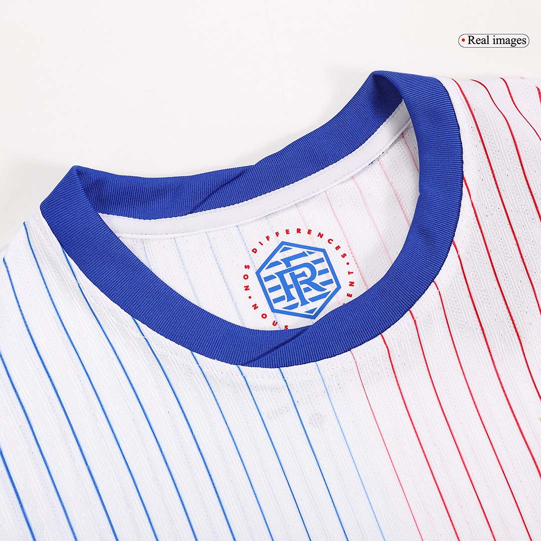 France Away Authentic Soccer Jersey EURO