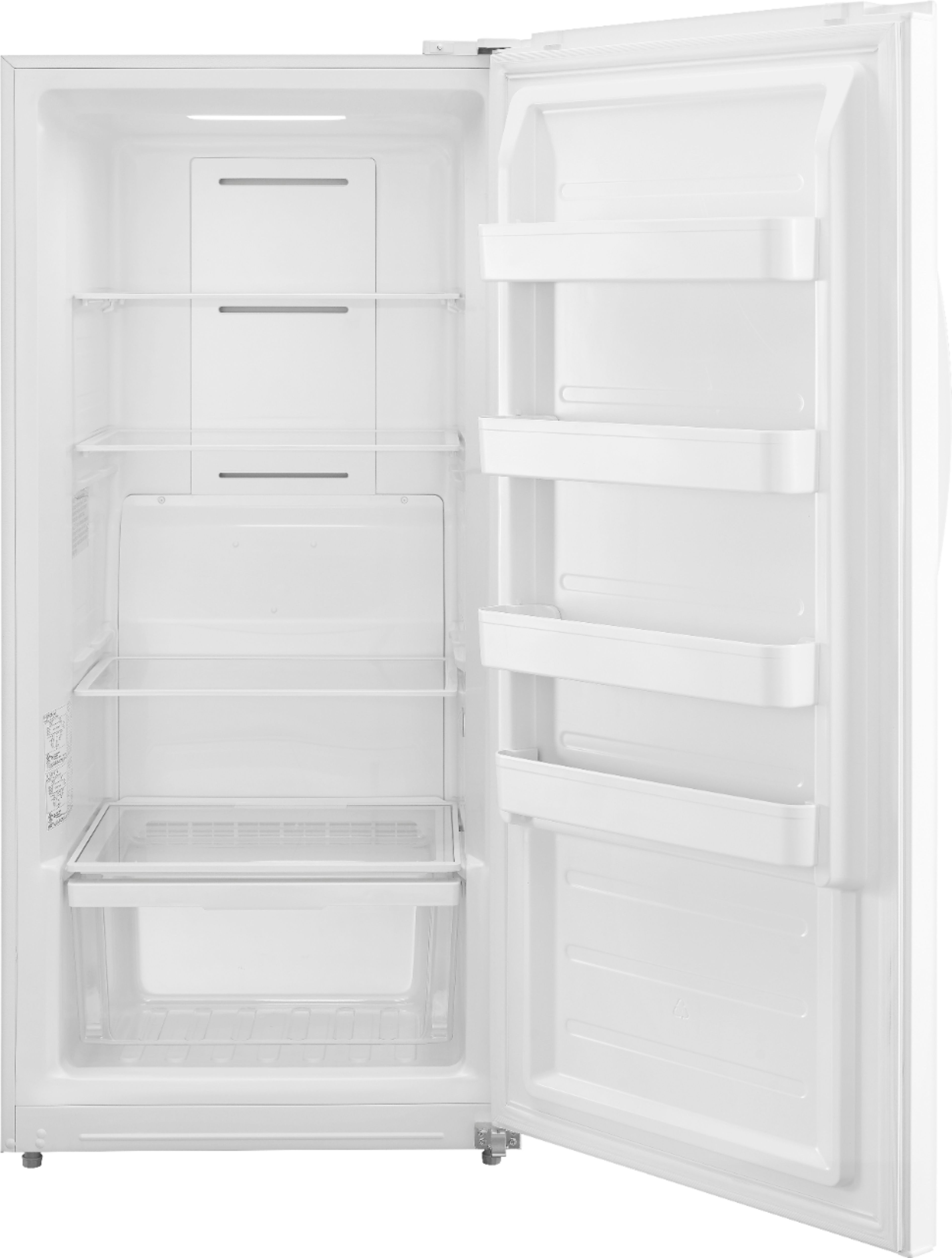 Insignia™ - 13.8 Cu. Ft. Garage Ready Convertible Upright Freezer with ENERGY STAR Certification - White