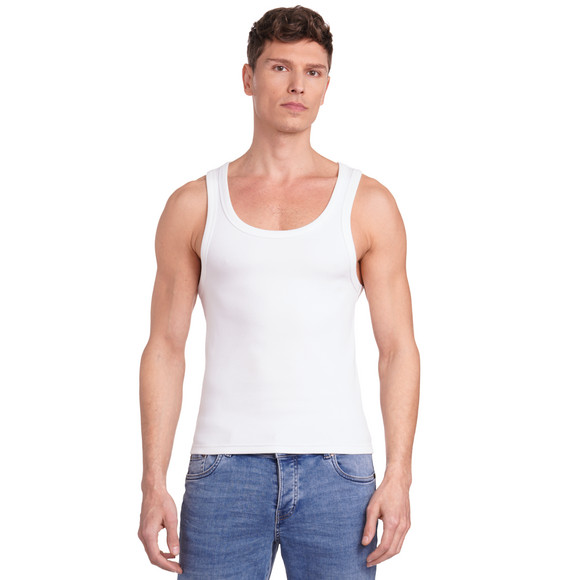 Jonas Nielsen Herren Tanktop in leichter Ripp-Struktur