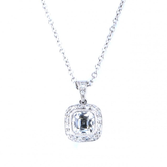Tiffany & Co. Tiffany Platinum Necklace PT950 I Diamond