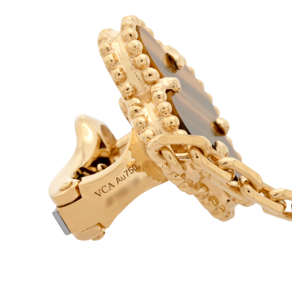 Van Cleef & Arpels Magic Alhambra Earrings 18K Yellow Gold VCARN5JR00