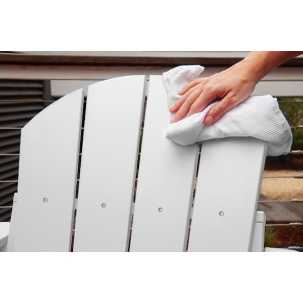 Leisure Line Recycled Plastic Folding Adirondack Chair