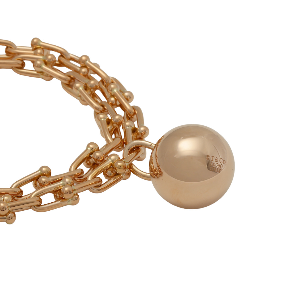 Tiffany & Co. Hardware Wrap Bracelet 18K Rose Gold 63008907