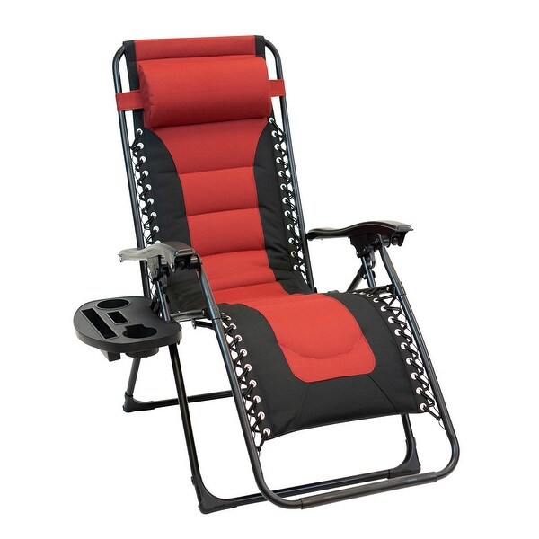 SunRay 2pc Padded Zero Gravity Chair Set