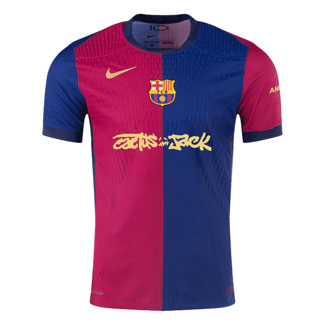 Barcelona Home X Travis Scott Player Version Jersey