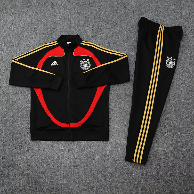 2025 Germany Training Black Football Track suit Long