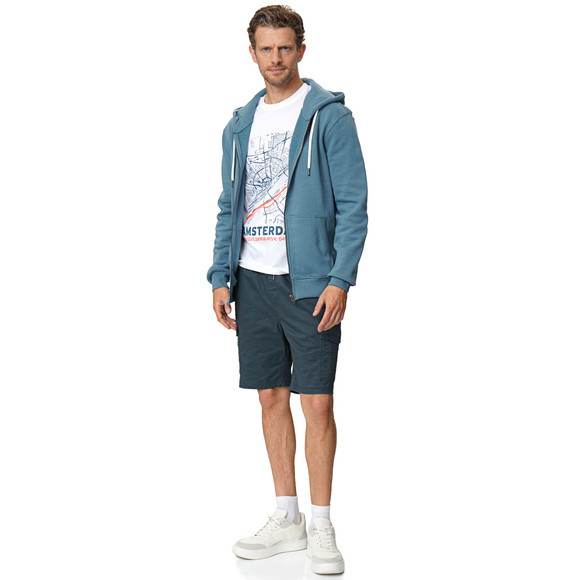 VanVaan Denim Herren Sweatjacke mit Kapuze
