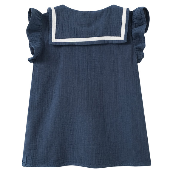 Topolino Mädchen Musselin-Bluse aus Baumwolle