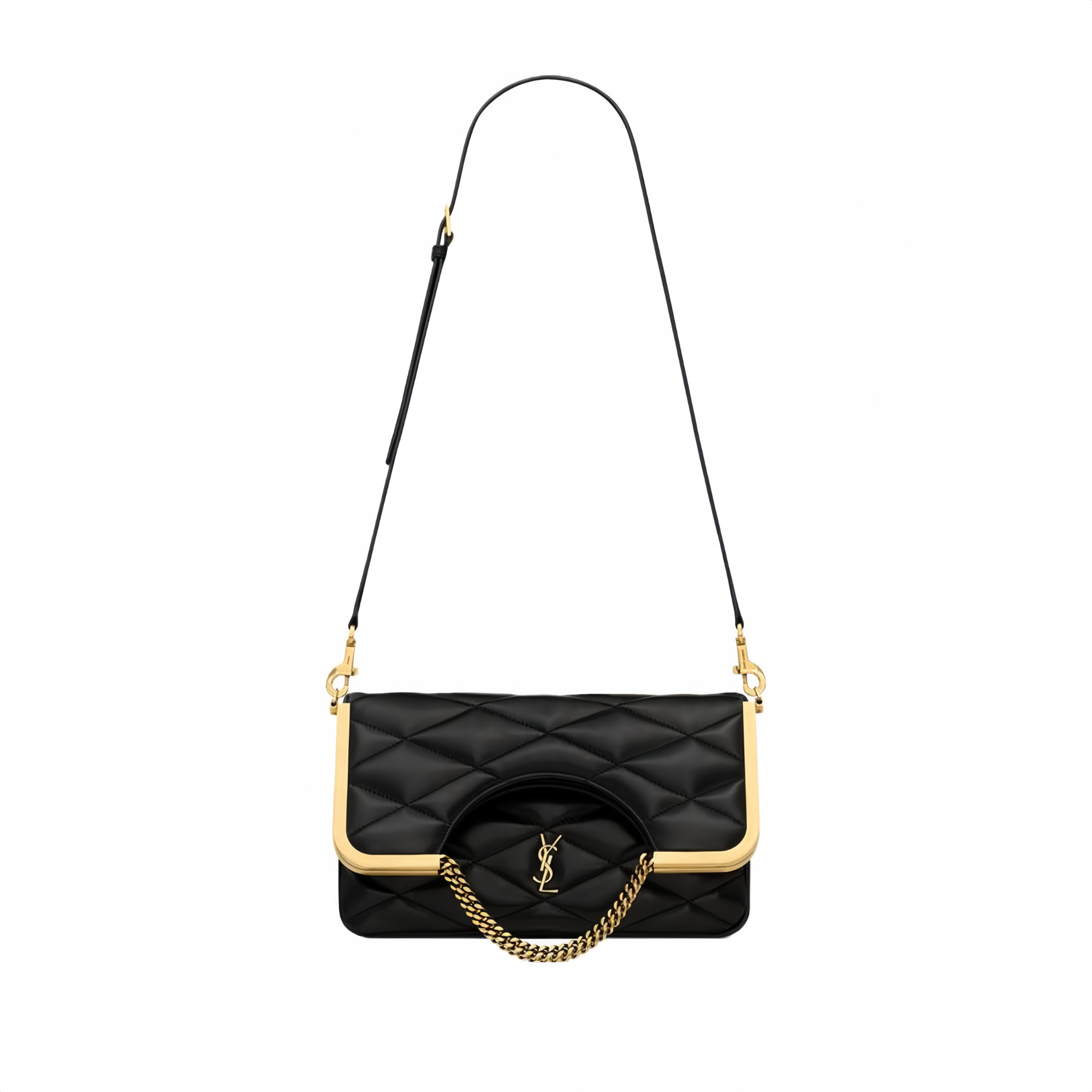 Saint Laurent The 87 Bag Quilted Black 25Cm