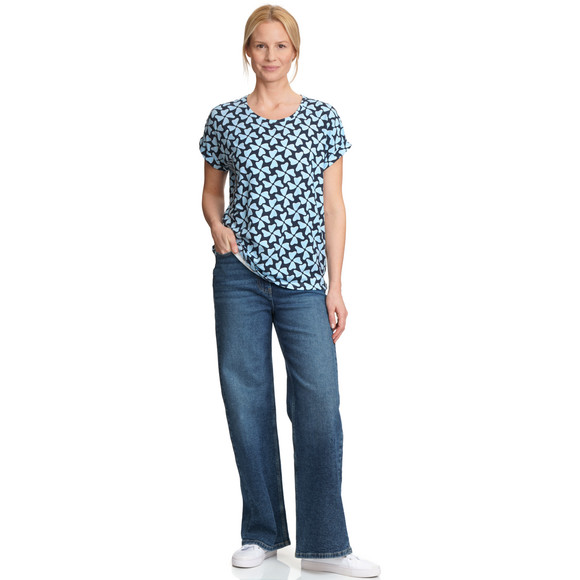 Gina Benotti Damen T-Shirt aus Viskose-Mix